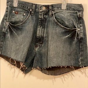 Denim Wrangler Short, Size 20 , semi stretch